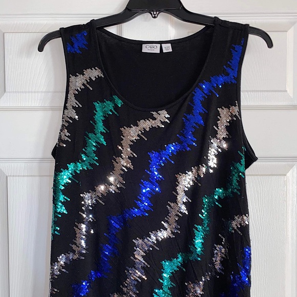 Cato Tops - Cato Sequence Tank size 18/20